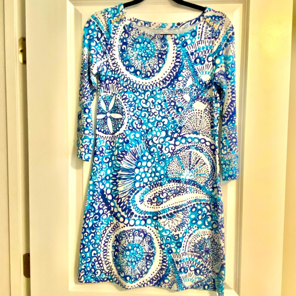Lilly Pulitzer 3/4 Length T-Shirt Dress